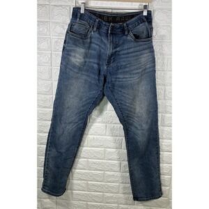 Projek Raw Mens Jeans Size 32x32 Athletic Straight Baru Denim Medium Wash‎